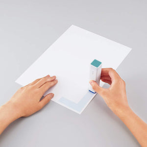 Kokuyo Gloo Square Glue Sticks, Strong Adhesive Sticks for Cardboard or Thicker Paper, Middle Size, 10 Grams, Pack of 3, Japan Import (TA-G302-3P)