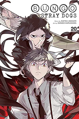 Bungo Stray Dogs Vol. 17–26, 10-Book Collection Set by Kafka Asagiri