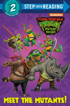 Step Into Reading Step 2 Variety Pack Set Vol 6 (10 Paperback Books) - Includes: Meet the Mutants! & More - Early Reader Box Set for Kids