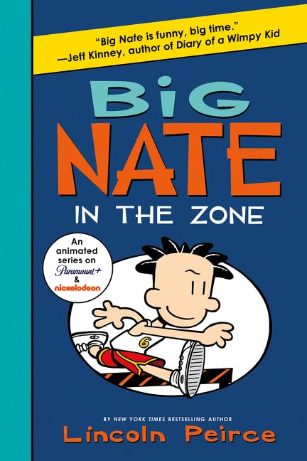 Big Nate Collection (9 Paperback Books) - Blasts Off, In the Zone, Lives It Up, In the Zone, Flips Out, Goes for Broke, on a Roll, Strikes Again, In a Class by Himself