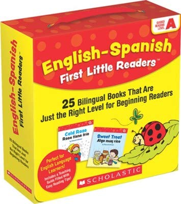 NEW LIST! Scholastic English-Spanish First Little Readers Complete Kit (4 Sets): Guided Reading Level A, B, C, D
