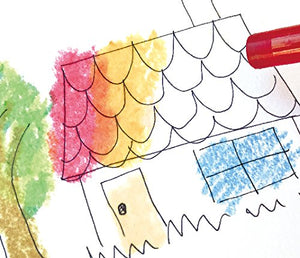 KOKUYO KE-AC26 Transparent Crayons, 5 Colors