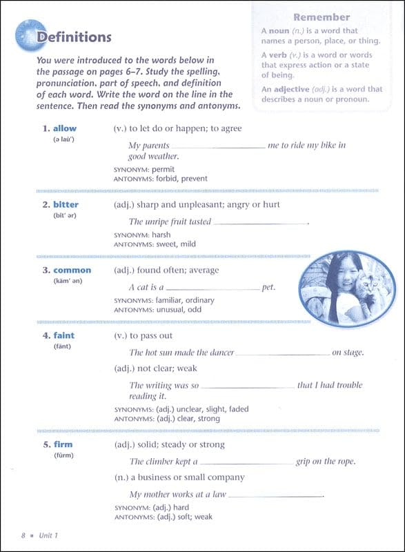 Vocabulary Workshop Enriched Green Level Student Edition, Grade 3 | Vocabulary Workbook | Elementary English Language Arts