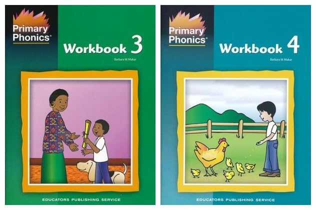 Primary Phonics Workbooks 1–6: 6-Book Collection Set, Homeschool Edition: Learn to Read Phonics, Decoding, Spelling & Reading Practice for Early Learners