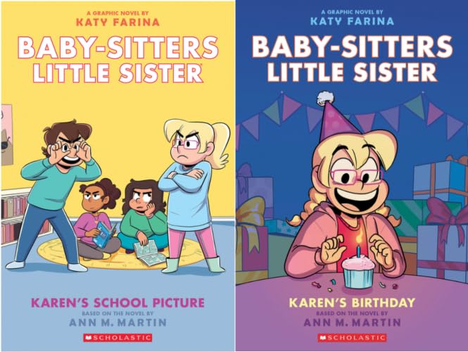 Baby-Sitters Little Sister Graphix Vol. 1-11 Set, Karen's Witch, Roller Skates, Worst Day, Kittycat Club, School Picture, Birthday, Haircut, Sleepover, Grandmothers, Karen's Prize, Karen's Ghost