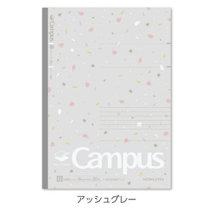 KOKUYO Composition Notebooks, 5 Pack Campus Semi-B5 Comp Book with Dot B 6mm Ruled, 30 Sheets, School Lined Notebook in Shear Stone, Journal Notebook for Women Work Study Note Taking(NO-GS3CWBT-L1X5)