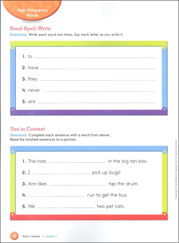 From Phonics to Reading Level B Student Edition, Grade 2 | Phonics & Reading Workbook | English Language Arts Learning Book