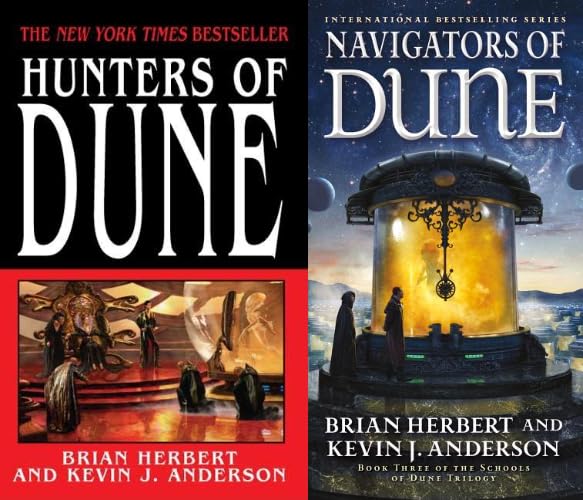 Dune Universe 9 books collection set (The Butlerian Jihad, The Machine Crusade, The Battle of Corrin, Hunters of Dune, Sandworms of Dune, Paul of Dune, Sisterhood of Dune, Mentats of Dune, Navigators of Dune)