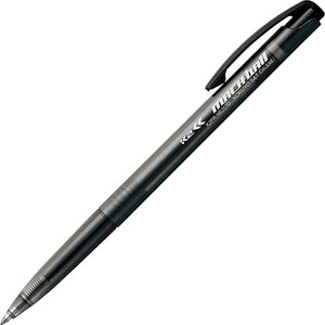 KOKUYO Ballpoint Pen, 10 Pcs Black Ink 0.7mm Retractable Ball Point Writing Pen, Black, Japan Import. (K2PR-NB207DX10)