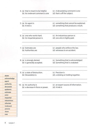 Wordly Wise 3000 Book 7 Student Edition, 4th Edition | Academic Vocabulary Workbook | Grade 7