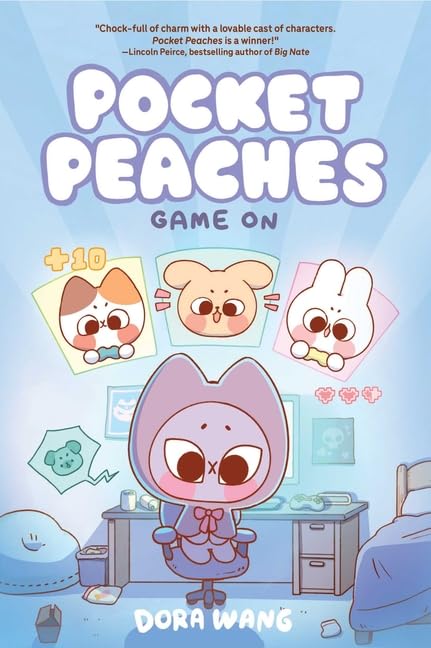 Pocket Peaches Series 3 Books Set by Dora Wang: Pocket Peaches, At the Fair, Game On