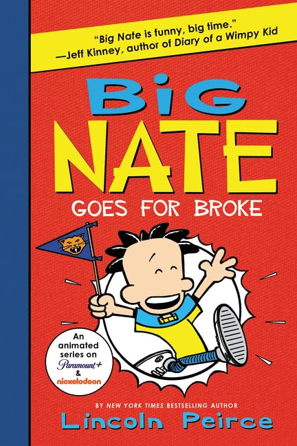 Big Nate Collection (9 Paperback Books) - Blasts Off, In the Zone, Lives It Up, In the Zone, Flips Out, Goes for Broke, on a Roll, Strikes Again, In a Class by Himself