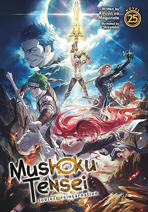 Mushoku Tensei Series. Collection Set of 6 Books, Jobless Reincarnation Light Novel Set Vol. 21-26 by Rifujin Na Magonote