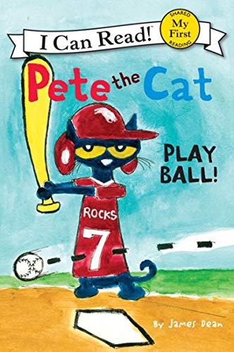 I Can Read Pete the Cat Beginning Reading Six Book Set : Pete the Cat Play Ball, Big Lunch, Sir Pete the Brave, The Surprise Teacher, Snow Daze, Too Cool for School