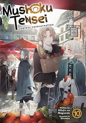 Mushoku Tensei Series. Collection Set of 6 Books, Jobless Reincarnation Light Novel Set Vol. 10-15 by Rifujin Na Magonote