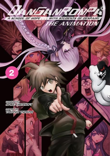 Danganronpa: The Animation Collection (3 Paperback Books) - Volume 1, Volume 2, Volume 4