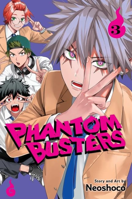Phantom Busters Manga Series Books 1–3 Paperback Set by Neoshoco