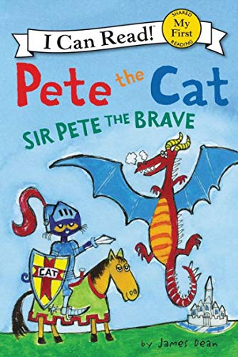 I Can Read Pete the Cat Beginning Reading Six Book Set : Pete the Cat Play Ball, Big Lunch, Sir Pete the Brave, The Surprise Teacher, Snow Daze, Too Cool for School