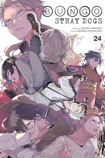 Bungo Stray Dogs Manga Set Vol 17-24, Set of 8 Books by Kafka Asagiri
