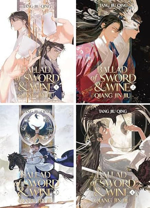 Ballad of Sword and Wine Series, 4 Books Collection Set, Vol. 1–4, by Tang Jiu Qing
