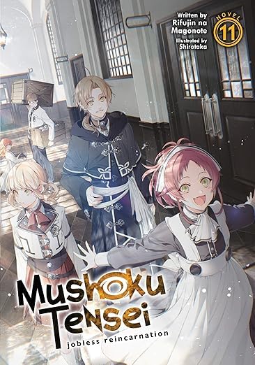 Mushoku Tensei Series. Collection Set of 6 Books, Jobless Reincarnation Light Novel Set Vol. 10-15 by Rifujin Na Magonote