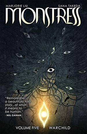 Marjorie Liu Monstress Series 5 book collection set Vol 1- 5 (Awakening, The Blood, Monstress, Monstress, The Choosen, Warchild)