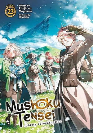 Mushoku Tensei Series. Collection Set of 6 Books, Jobless Reincarnation Light Novel Set Vol. 21-26 by Rifujin Na Magonote
