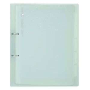 Kokuyo Me 2-Ring Loose Leaf Binder, A4, Up to 100 Sheets, Fragile Mint, Japan Import (KME-TRBPP158LG)
