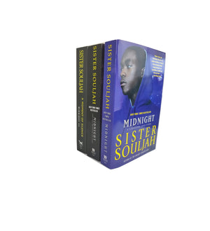 The Midnight Series Collection 3 Book Set By Sister Souljah (Midnight: A Gangster Love Story, A Moment of Silence and the Meaning of Love)