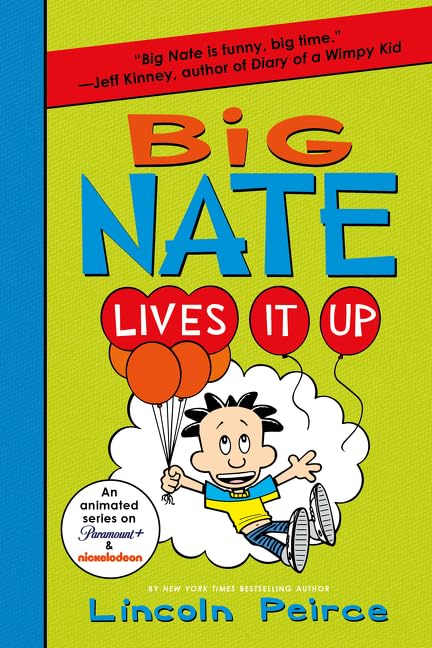 Big Nate Collection (9 Paperback Books) - Blasts Off, In the Zone, Lives It Up, In the Zone, Flips Out, Goes for Broke, on a Roll, Strikes Again, In a Class by Himself