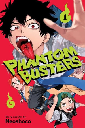 Phantom Busters Manga Series Books 1–3 Paperback Set by Neoshoco