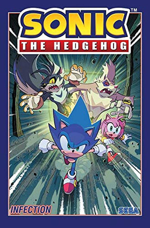 Sonic the Hedgehog Series 8 book set (vol 1-8: Fallout, The Fate of Dr. Eggman, Battle for Angel Island ,Infection,Crisis City,The Last Minute, All or Nothing,Out of the Blue)