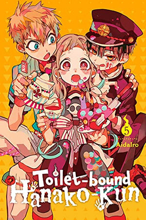 Toilet-Bound Hanako-Kun Series 5 book set Vol. 1 - 5 by Aidairo