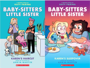 Baby-Sitters Little Sister Graphix Vol. 1-11 Set, Karen's Witch, Roller Skates, Worst Day, Kittycat Club, School Picture, Birthday, Haircut, Sleepover, Grandmothers, Karen's Prize, Karen's Ghost