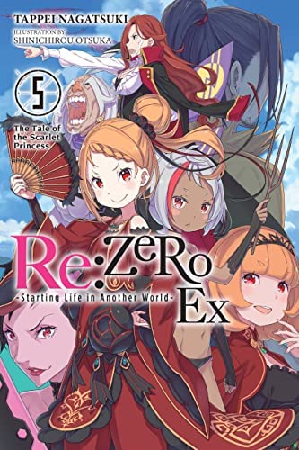 Re:ZERO -Starting Life in Another World- Ex Vol. 1-5 Light Novel Set by Tappei Nagatsuki