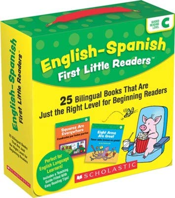 NEW LIST! Scholastic English-Spanish First Little Readers Complete Kit (4 Sets): Guided Reading Level A, B, C, D