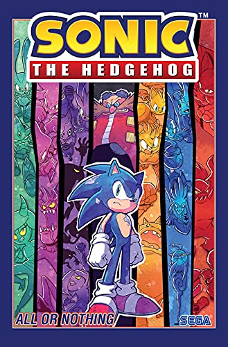 Sonic the Hedgehog Series 8 book set (vol 1-8: Fallout, The Fate of Dr. Eggman, Battle for Angel Island ,Infection,Crisis City,The Last Minute, All or Nothing,Out of the Blue)