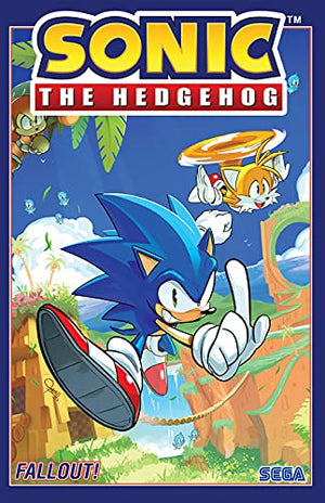 Sonic the Hedgehog Series 8 book set (vol 1-8: Fallout, The Fate of Dr. Eggman, Battle for Angel Island ,Infection,Crisis City,The Last Minute, All or Nothing,Out of the Blue)