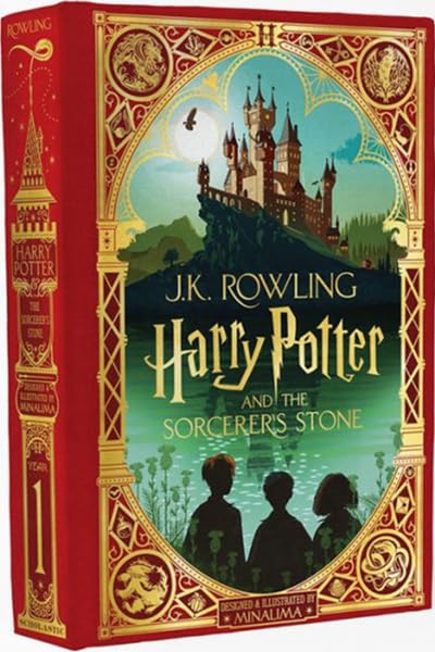 Harry Potter Minalima Illustrated Editions Set (3 Books)
