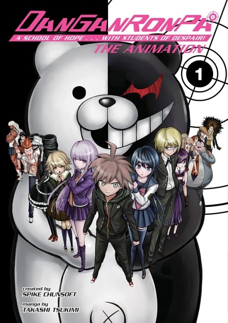 Danganronpa: The Animation Collection (3 Paperback Books) - Volume 1, Volume 2, Volume 4