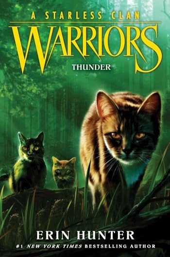Warriors: A Starless Clan Series, 5 Books Collection Set, River, Sky, Shadow, Thunder, Wind, by Erin Hunter