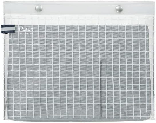 KOKUYO Piiip Tool Pen Case, A5 Flat Type, Silver Gray, Japan Import (F-VBF243-1)