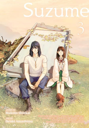 Suzume Manga Series Complete 3 Books Set by Makoto Shinkai – Volumes 1, 2 & 3