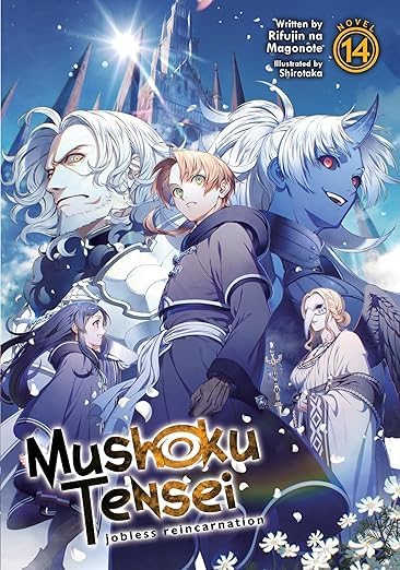 Mushoku Tensei Series. Collection Set of 6 Books, Jobless Reincarnation Light Novel Set Vol. 10-15 by Rifujin Na Magonote