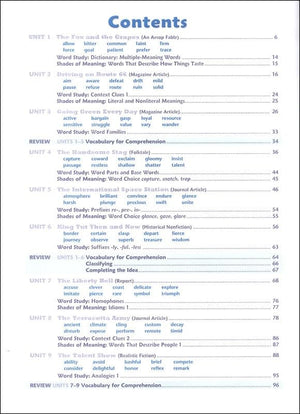 Vocabulary Workshop Enriched Green Level Student Edition, Grade 3 | Vocabulary Workbook | Elementary English Language Arts