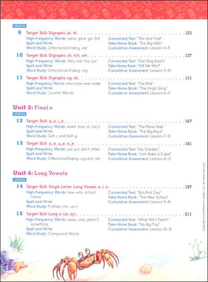 From Phonics to Reading Level A Student Edition, Grade 1 | Phonics & Reading Workbook | English Language Arts Learning Book