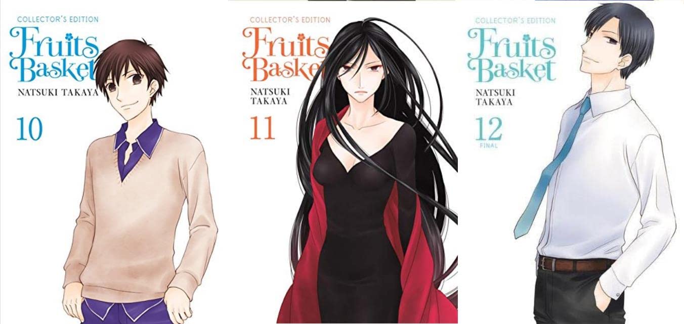 Fruits Basket Collector's Edition Complete Manga Set Vol 1-12 by Natsuki Takaya.