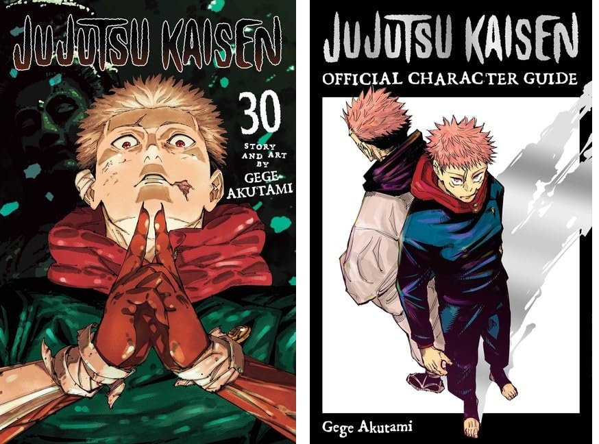 Jujutsu Kaisen Complete Manga Series Set (Vol 0–30 + Guide) 32 Books Collection by Gege Akutami