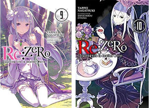 Re:ZERO -Starting Life in Another World- Vol. 1-10 Light Novel Set by Tappei Nagatsuki