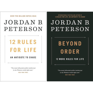 Jordan B. Peterson's Best Selling 2-Book Set (12 Rules for Life: an Antidote to Chaos & Beyond Order: 12 More Rules for Life)